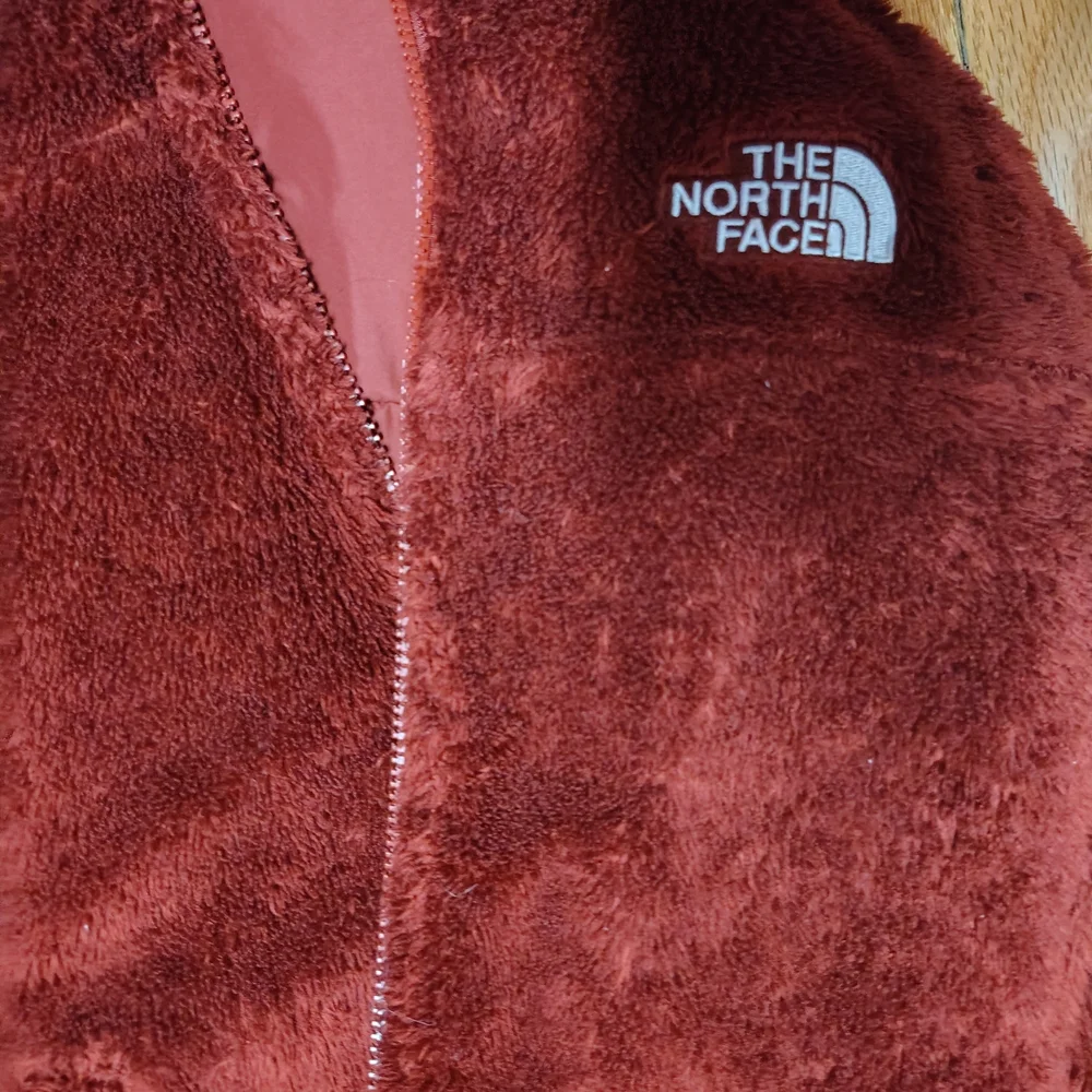 The North Face Maroon Reversible Jacket S - Picture 2 of 7